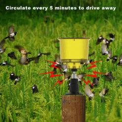 Solcellsdriven djuravskräckare - Effektiv avskräckning mot vilda djur