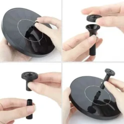 Solcellsfontän – Solcellsdriven Fontän för Fågelbad 16cm