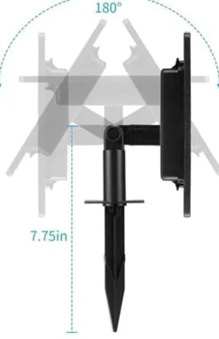 Solcellsfontän för Trädgård – Fågelbadfontän med 3-lagers Vattenfall, 4 Munstycken & DIY Vattenfunktion