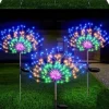 Solcellslampa för trädgården DANDELION 120 LED HIT GARDEN RGB 2x JUL