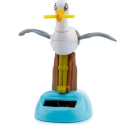 Solfigur - Mås - Dekorativ - Solpanel - 10,5 cm - Modern design