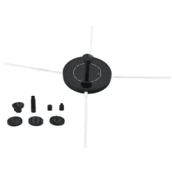 Solfontän 130MM Smart liten hushållsvilla Trädgård Fiskdamm Innergård Stengård Fågelbad Dekorativ fontän