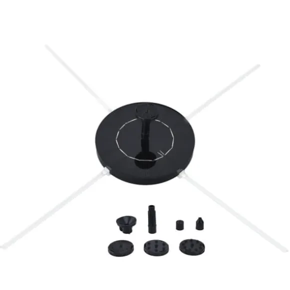 Solfontän 130MM Smart liten hushållsvilla Trädgård Fiskdamm Innergård Stengård Fågelbad Dekorativ fontän