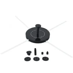 Solfontän 130MM Smart liten hushållsvilla Trädgård Fiskdamm Innergård Stengård Fågelbad Dekorativ fontän