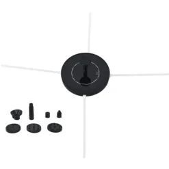 Solfontän 130MM Smart liten hushållsvilla Trädgård Fiskdamm Innergård Stengård Fågelbad Dekorativ fontän