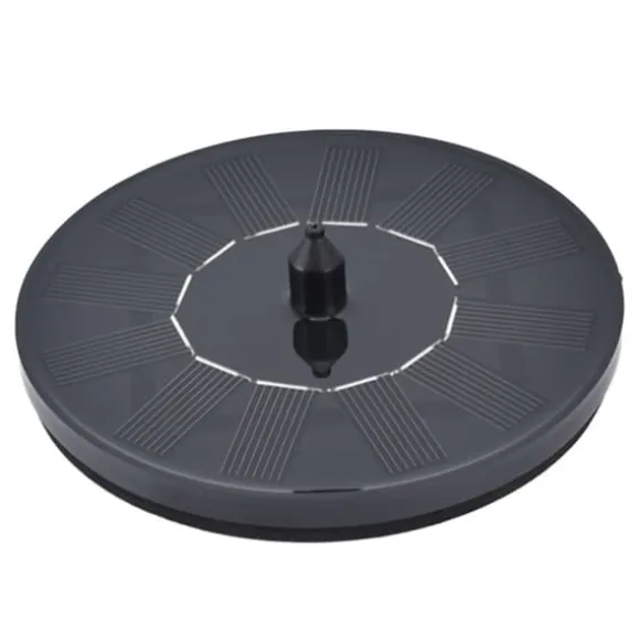 Solfontän 6V 1,0W Vattenbristskydd IP68 Vattentät Monokristallin epoxi Solpanelsfontänpump för pool