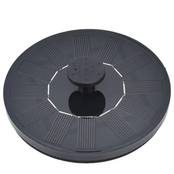 Solfontän 6V 1,0W Vattenbristskydd IP68 Vattentät Monokristallin epoxi Solpanelsfontänpump för pool