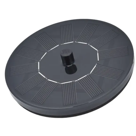 Solfontän 6V 1,0W Vattenbristskydd IP68 Vattentät Monokristallin epoxi Solpanelsfontänpump för pool