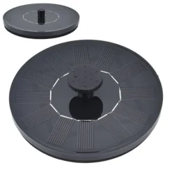 Solfontän 6V 1,0W Vattenbristskydd IP68 Vattentät Monokristallin epoxi Solpanelsfontänpump för pool