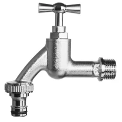 Solid Mässing Trädgård Vattenkran Utomhus Slang Adapter Anslutning