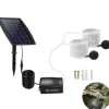 Solpanel akvariepump ekologisk vattenfiltrering 1L Bassängluftning ekonomisk design exteriör interiör Luftflöde 1L/min