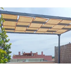 Solskyddsband för lusthus HDPE 0,4x5 Sand