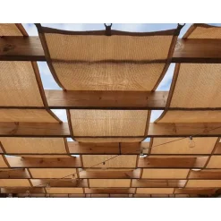 Solskyddslist för lusthus HDPE 0,4x5 Grå