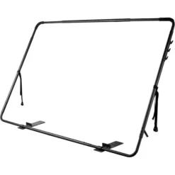 Spabadöverdragshiss, Justerbar, 80x160x125 cm, Svart, Aluminium