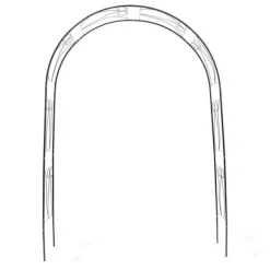 Spaljé, 153x39x233 cm, Grön