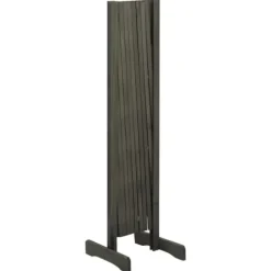 Spaljéstaket i massivt granträ för trädgård | Mått: 180x100 cm | Färg: Grå