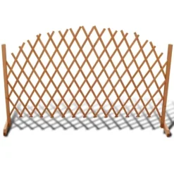 Spaljéstaket i massivt trä - Väderbeständigt och förlängningsbart | Storlek: 180 x 100 cm