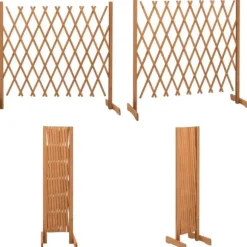 Spaljéstaket orange 180x100 cm massivt granträ - Spaljéstaket - Spaljé Staket - Home & Living