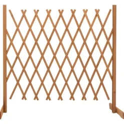 Spaljéstaket orange 180x100 cm massivt granträ