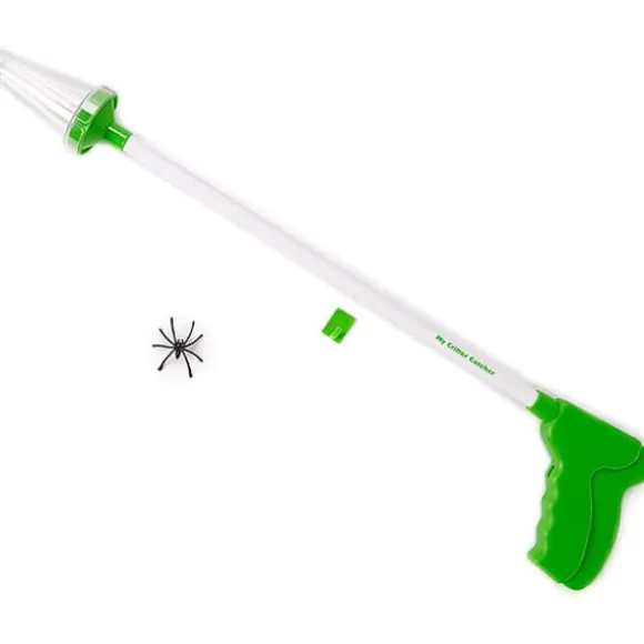 Spindel- och insektsfångare i plast med flexibel gripfunktion