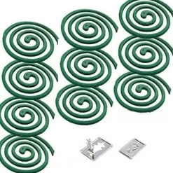 Spiraler Anti Mygg x 10 doftande Citronella med Stöd