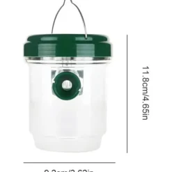 2st getingfälla, soldriven LED-bidödare med hängande, fluginsektsfälla utomhus, fälla [117]