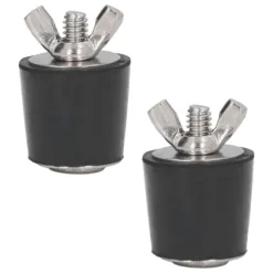 2st Simbassänggummipluggar Vinteriserande Avsmalnande plugg Simbassängtillbehör 25mm