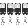 4st Universal Cloning Trådlös Fjärrkontroll Nyckelbricka för bilgarageport 433 MHz