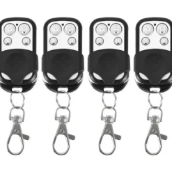 4st Universal Cloning Trådlös Fjärrkontroll Nyckelbricka för bilgarageport 433 MHz