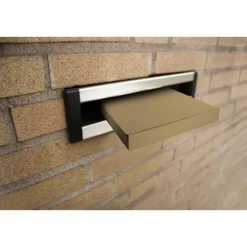 Stadshuset RD-352003-25 Brevlådelåda 180x115x28mm Krymp 25 bitar Wellpapp Brun