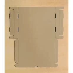 Stadshuset RD-352003-25 Brevlådelåda 180x115x28mm Krymp 25 bitar Wellpapp Brun