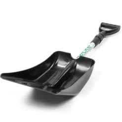 Stark snöskyffel, hopfällbar, snöskrapa i aluminium, plog