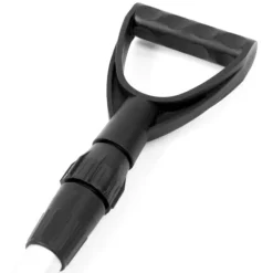 Stark snöskyffel, hopfällbar, snöskrapa i aluminium, plog