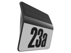 Steinel XSolar LH-N - House number wall lamp - LED - 0.03 W - 4000 K - opal, antracit