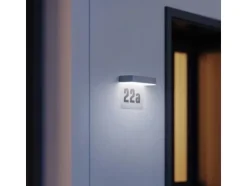 Steinel XSOLAR SOL-O HN ANT 065935 Vägglampa med solceller för utomhusbruk 0,07 W Antracit