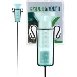 Stående regnmätare - Totalhöjd 75cm - Behållare 18,5cm - D7,5cm