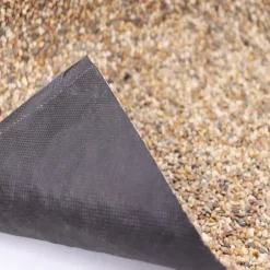 Stenfoder 4 m x 0,4 m bred För dammkant Vattendrag Dammfoder Damm Sandfärgad