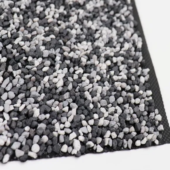 Stenfoder 22 m x 1 m bred För dammkant Vattendrag Dammfoder Grusfoder Grå