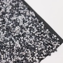 Stenfoder 22 m x 1 m bred För dammkant Vattendrag Dammfoder Grusfoder Grå