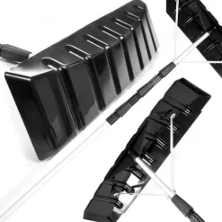 Stor teleskopisk snöskyffel tak snöröjning aluminium 600cm