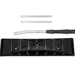 Stor teleskopisk snöskyffel tak snöröjning aluminium 600cm