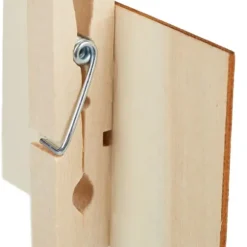 Svarta griffeltavleklämmor, 7x7,5x1,5 cm, Svart