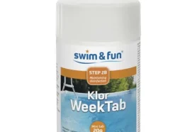 Swim&Fun Klor WeekTab - Tabs 20 g - 1 kg - Steg 2B