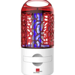 Swissinno Premium 10W 1 245 001 UV-insektsfångare UV-ljus, Strömgitter 10 W (Ø x H) 115 mm x 260 mm Vit, Röd 1 st