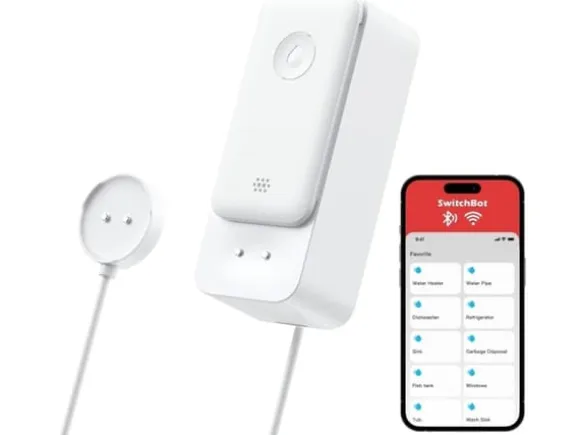 SwitchBot Water Leak Detector with Sensor Cable