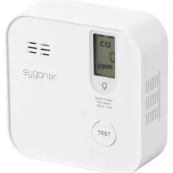 Sygonix Kolmonoxid-detektor Set inkl. 5 års batteri, Med app-styrning batteri Detektering Kolmonoxid