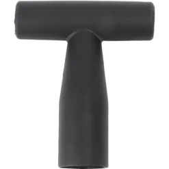 T Grip Spade Handtag Plast Stark Lättvikt Halkfri snöskyffel Handtag 3,4 cm Innerdiameter