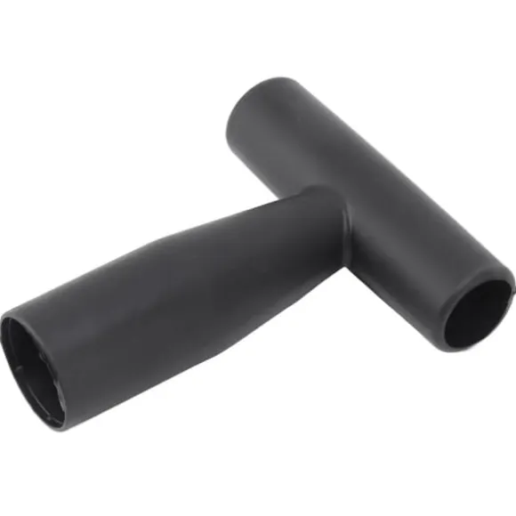 T Grip Spade Handtag Plast Stark Lättvikt Halkfri snöskyffel Handtag 3,4 cm Innerdiameter