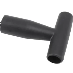 T Grip Spade Handtag Plast Stark Lättvikt Halkfri snöskyffel Handtag 3,4 cm Innerdiameter