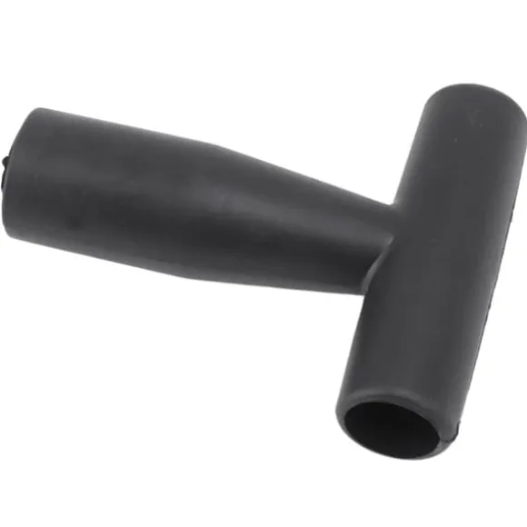 T Grip Spade Handtag Plast Stark Lättvikt Halkfri snöskyffel Handtag 3,4 cm Innerdiameter